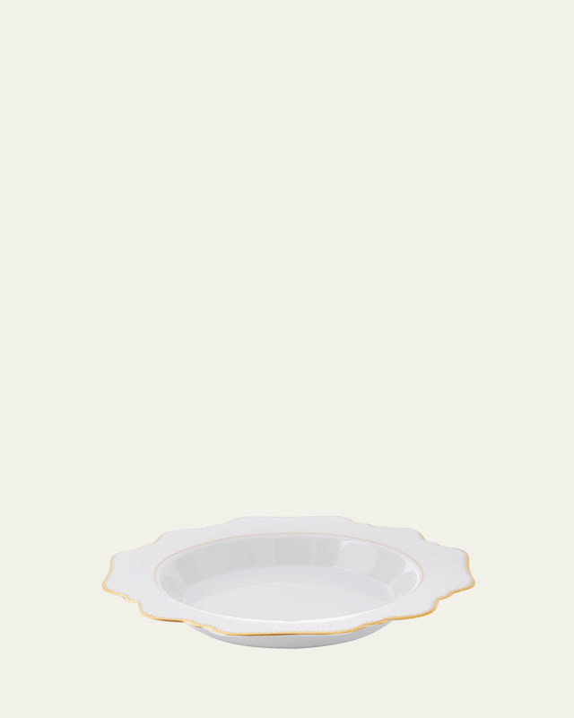 Simply Anna Antique Rimmed Soup Bowl